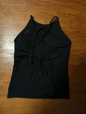 Athletic Works Black Strappy Back Workout Camisole